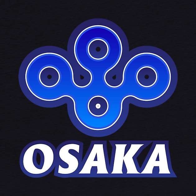 Osaka Prefecture Japanese Symbol by PsychicCat